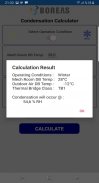 Boreas Condensation Calculator screenshot 1