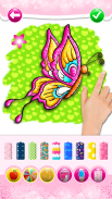 Glitter Butterfly Coloring - L screenshot 9