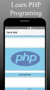 Quick Web HTML CSS PHP MySQL screenshot 6