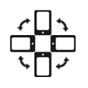Controle de rotação da tela Icon