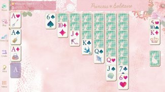 公主★接龙扑克牌 - 可爱的游戏！ screenshot 2
