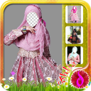 Hijab Party Photo Camera Icon