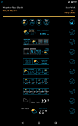 Weather Rise Clock 30+ Widgets screenshot 10