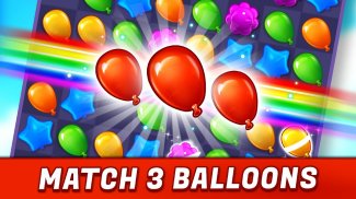 Balloon Pop: Meci de 3 jocuri screenshot 5