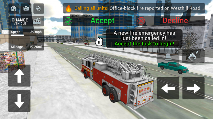 Fire Truck Rescue Simulator 1 17 Download Android Apk Aptoide - 1 fire fighting simulator roblox roblox firefighter game design