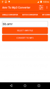 AMR to MP3 Converter screenshot 4