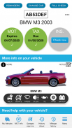 KnowYourCar: Free car check, vehicle help. MOT/TAX screenshot 7