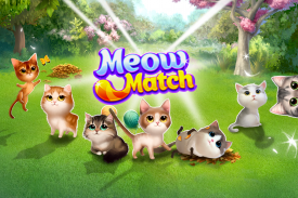 Meow Match: Cats Matching 3 Puzzle & Ball Blast screenshot 0