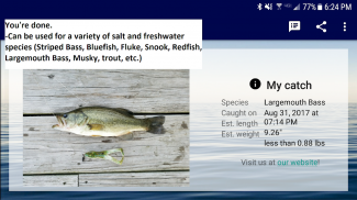 Fisherman's Mobile Weigh Stati screenshot 3