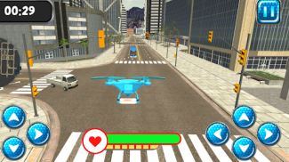 Pizza Home Delivery Drone City screenshot 1