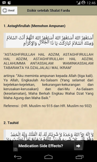 Doa dan Dzikir Setelah Shalat  Download APK for Android 