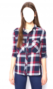 Women Shirt Photo Suit screenshot 0