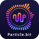 Particle.bit - Music bit video maker