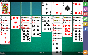 Solitario carta blanca screenshot 2