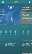 Amindi.ge - Weather forecast screenshot 1