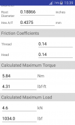 Torque Calculator screenshot 2