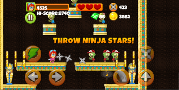 Ninja Kid vs Zombies screenshot 3