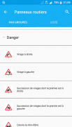 Panneaux routiers: quiz, test screenshot 1