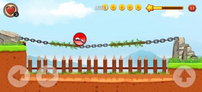 Red Jump Ball Jungle Adventure screenshot 6