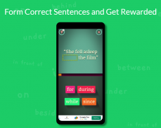 Learn English Preposition Game screenshot 1