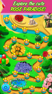 Rose Paradise fun puzzle games free without wifi screenshot 1