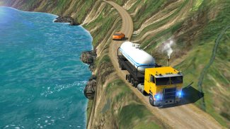 Oil Tanker Truck Simulator: Hill Driving screenshot 3