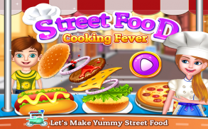 الغذاء الشارع - لعبة الطبخ screenshot 0