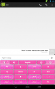 Pink Glitter Keyboard screenshot 8