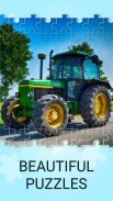 Jigsaw puzzles tractor John Deere screenshot 7