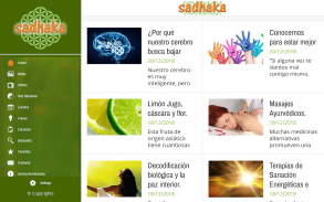 Sadhaka Comunicando Bienestar screenshot 2