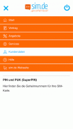 sim.de Servicewelt screenshot 3