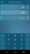 Calculatrice de pourcentages screenshot 7