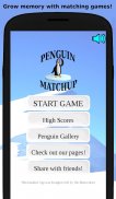 Penguin Matchup Free match Memory Game & wallpaper screenshot 1