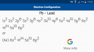 Electron Configuration screenshot 4