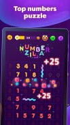 Numberzilla - Quebra-cabeça numérico screenshot 3