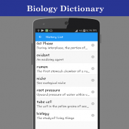 Dictionnaire de biologie screenshot 6