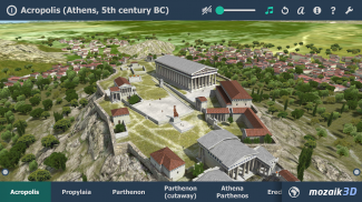 Acropolis educational 3D scene screenshot 14