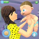 simulador virtual de mãe bebê Icon