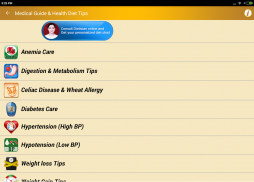 Health Diet Foods Fitness Help screenshot 0