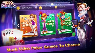 video poker - new casino card poker games free screenshot 1