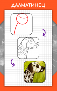 Как рисовать животных. Пошаговые уроки рисования screenshot 8