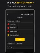 Stock Screener: Stock Tracker & Penny Stocks list screenshot 1