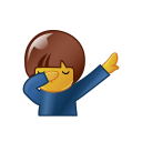 Dab Emoji for Whatsapp