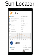 Sun Locator Lite (Sol e Lua) screenshot 9