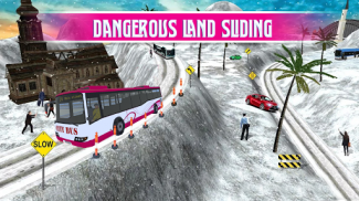 Pink Lady Snow Bus City Driver screenshot 4