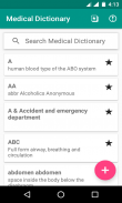 ออฟไลน์พจนานุกรมทางการแพทย์ screenshot 0