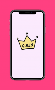 Queen Wallpaper Pink screenshot 1