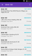 Setlister - concert setlists screenshot 1