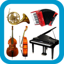 Music instrument sounds World Icon