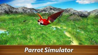 Wild Parrot Survival - simulador de la jungla! screenshot 8